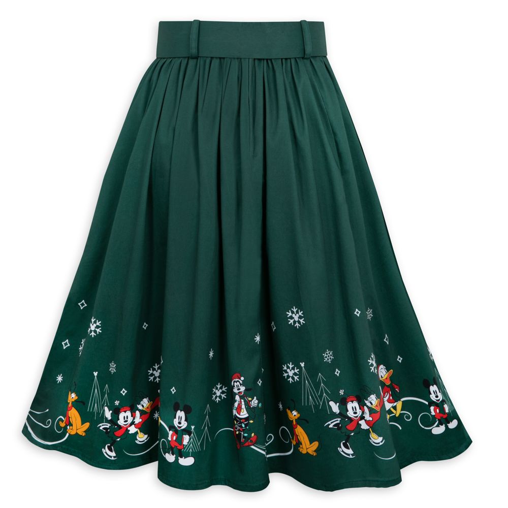 Mickey Mouse and Friends Holiday Skirt for Women by Her Universe