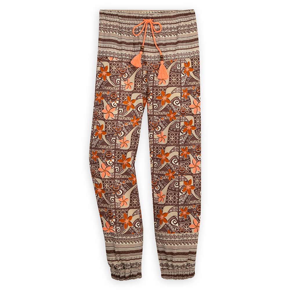 Disney Moana Womens Jogger Lounge Sweat Pants, Moana, Size: M