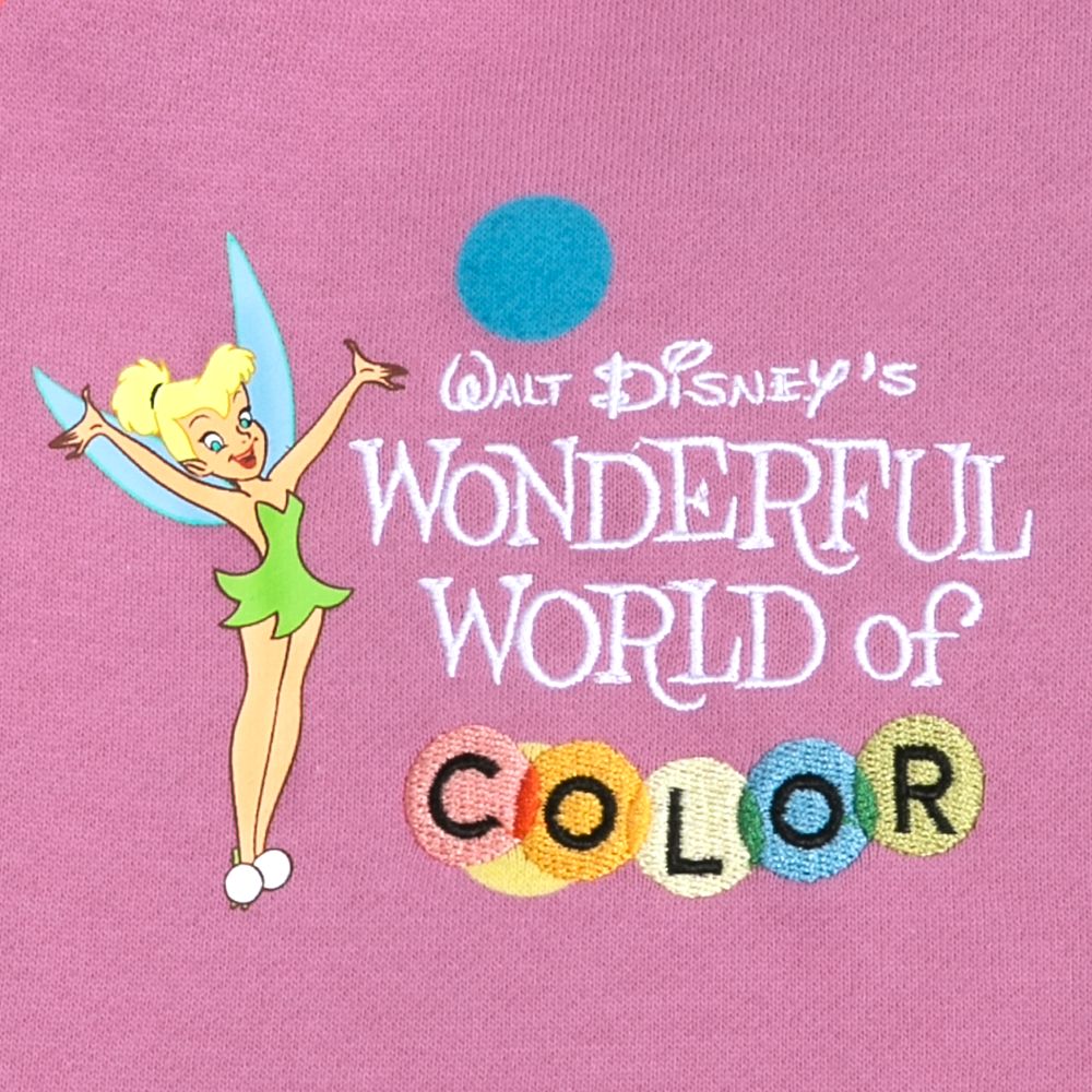 Tinker Bell Sweat Shorts for Women &ndash; Walt Disney's Wonderful World of Color &ndash; Disney100