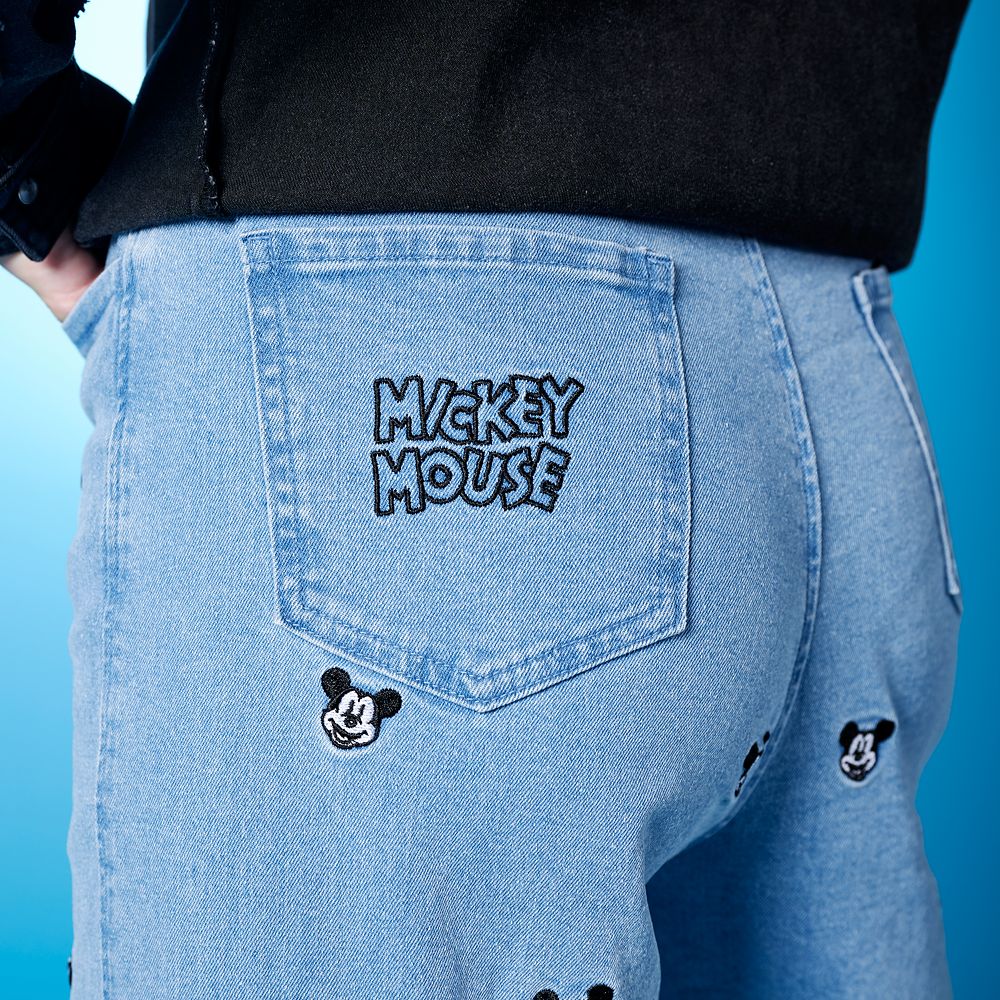 Mickey Mouse Denim Pants for Women by Cakeworthy