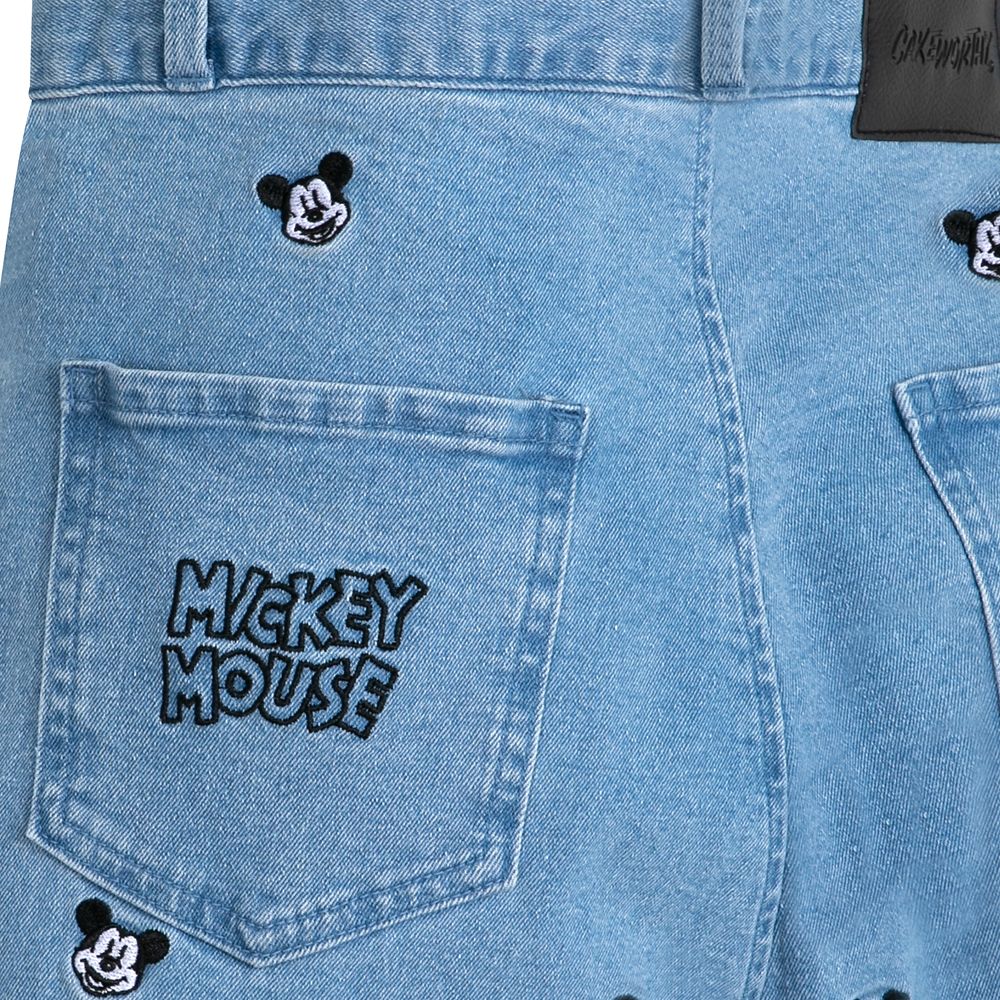 Mickey Mouse Denim Pants for Women by Cakeworthy