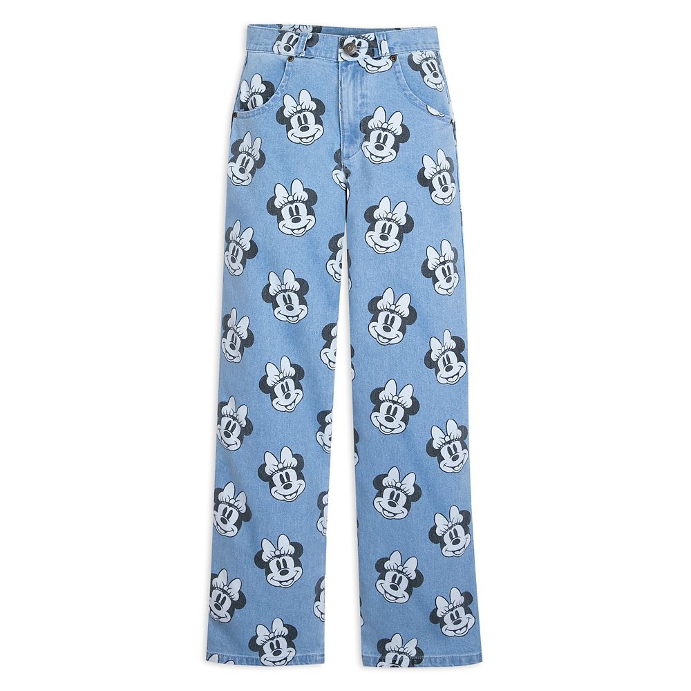 Minnie Mouse Denim Pants for Women by Cakeworthy
