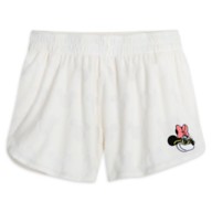 Mickey and Minnie Mouse Burnout Shorts for Women
