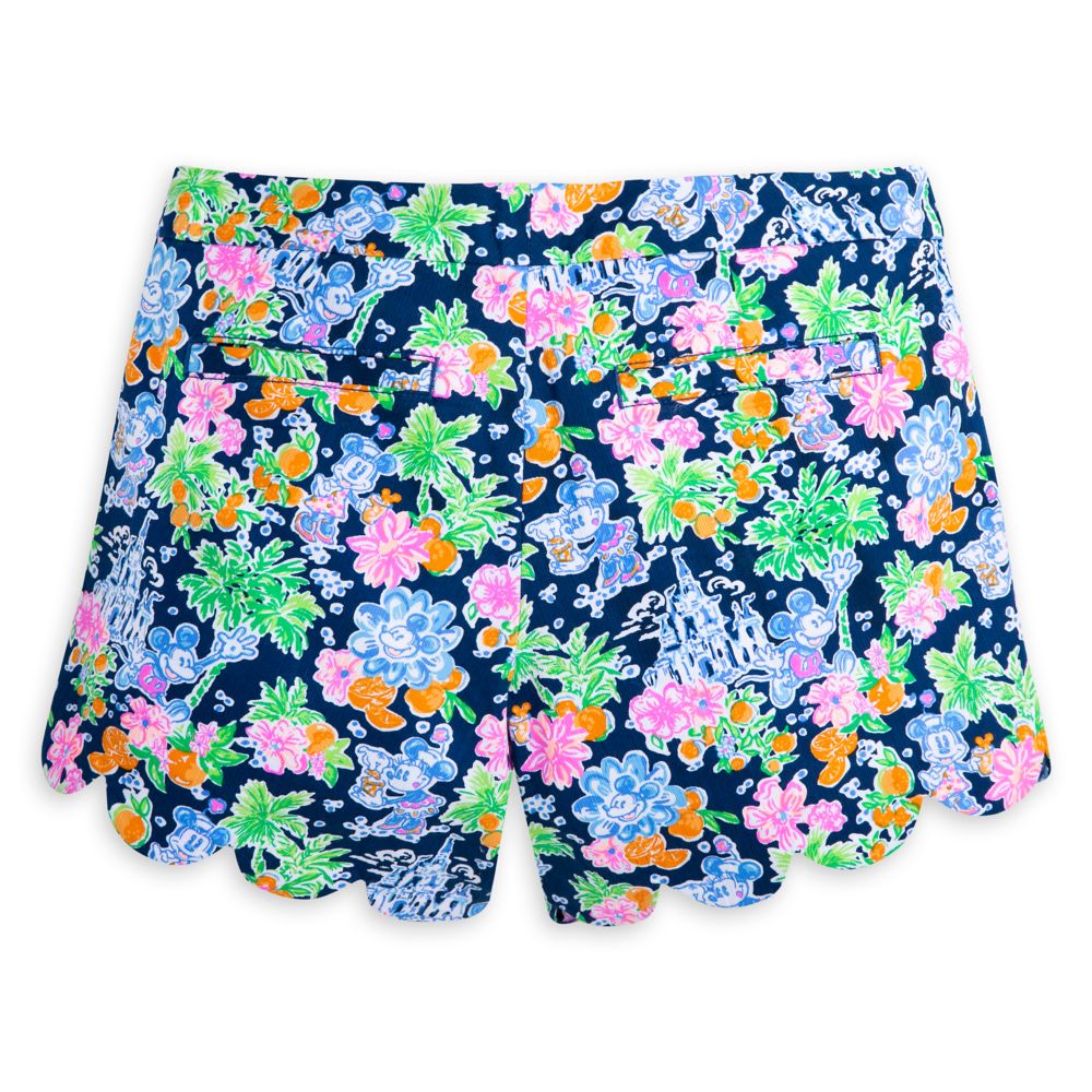 Mickey and Minnie Mouse Buttercup Shorts for Women by Lilly Pulitzer – Disney Parks