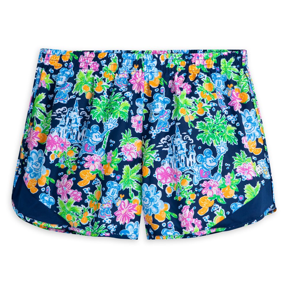 Mickey and Minnie Mouse Ocean Trail Shorts for Women by Lilly Pulitzer – Disney Parks is now out