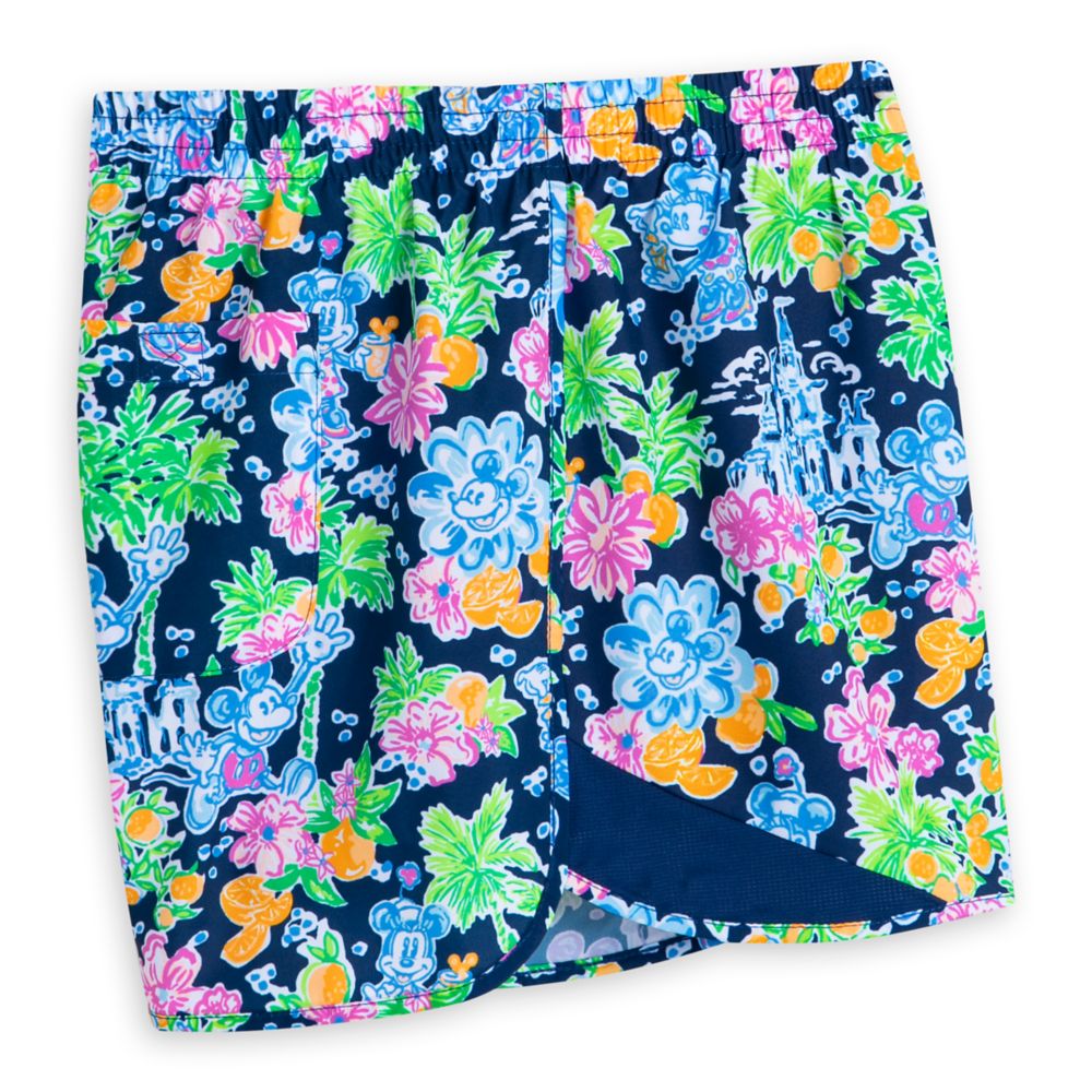 Mickey and Minnie Mouse Ocean Trail Shorts for Women by Lilly Pulitzer – Disney Parks