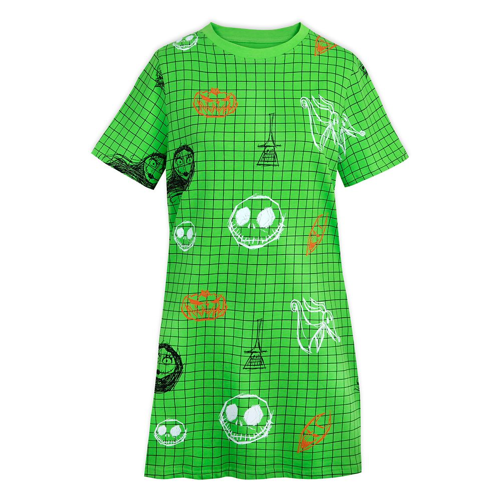 The Nightmare Before Christmas T-Shirt Dress for Women has hit the shelves