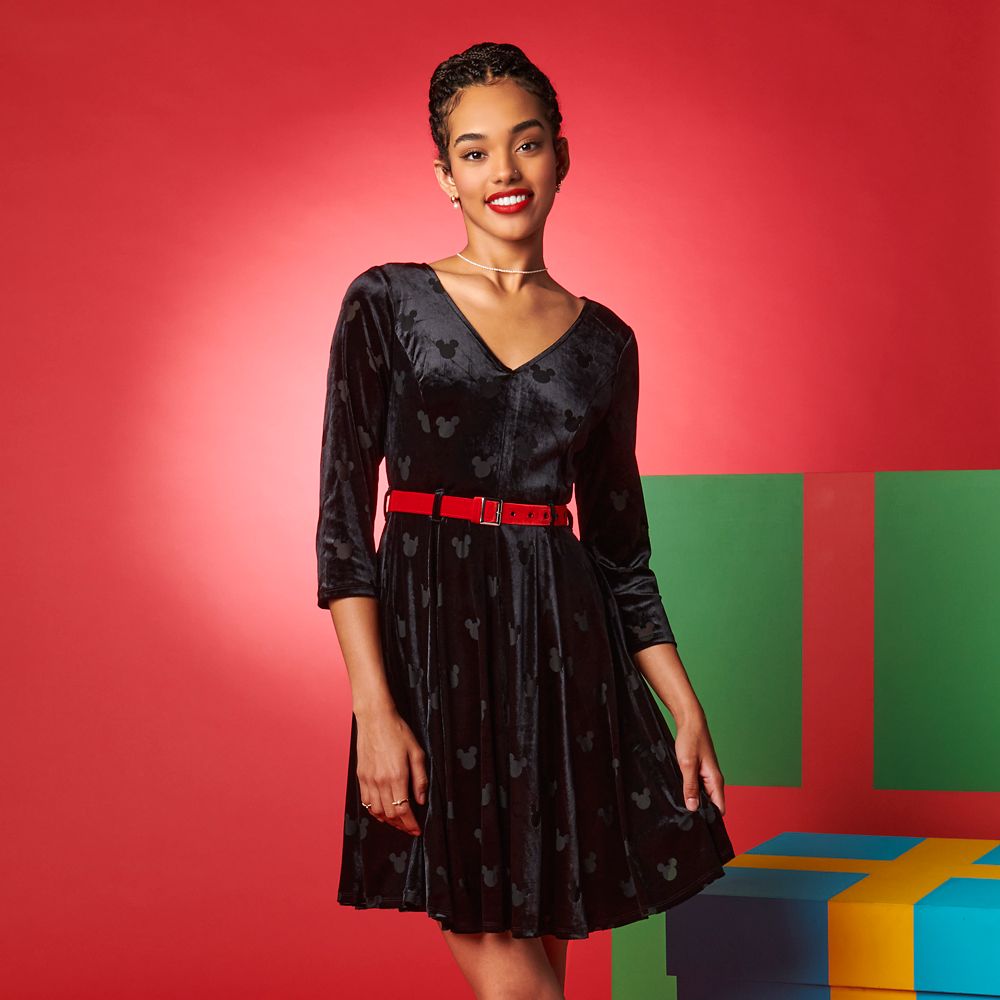 Mickey Mouse Icon Holiday Dress for Women by Her Universe