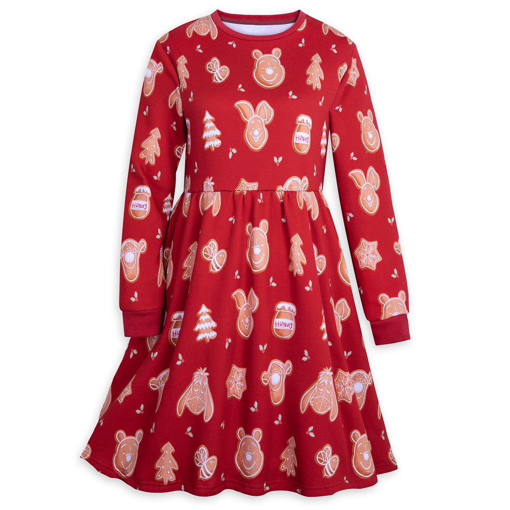Winnie the Pooh Holiday Dress for Women by Cakeworthy is now available for purchase
