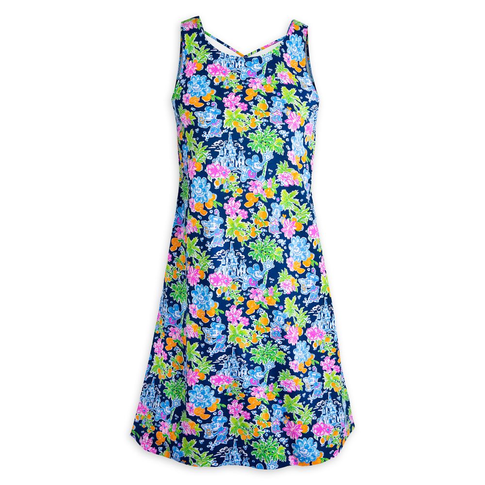 Mickey and Minnie Mouse Kristen Swing Dress for Women by Lilly Pulitzer – Disney Parks can now be purchased online