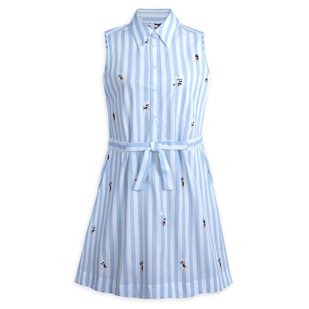 Mickey Mouse Sleeveless Shirt Dress for Women by Tommy Hilfiger – Disney100 is here now