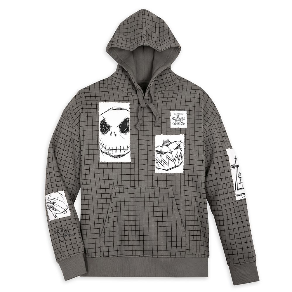 The Nightmare Before Christmas Pullover Hoodie for Adults is now available for purchase