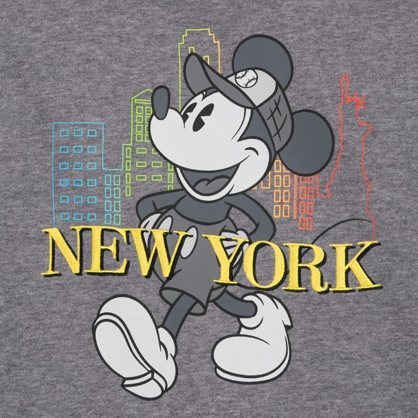 Mickey Mouse New York Pullover Hoodie for Adults