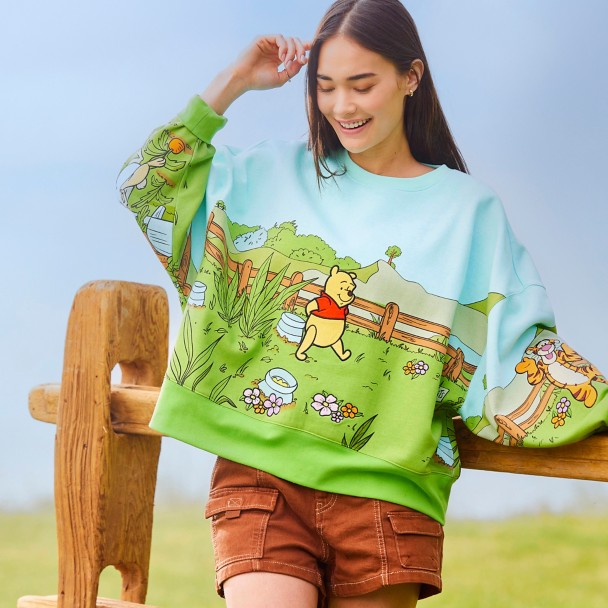 Winnie the Pooh and Pals Pullover Sweatshirt for Women