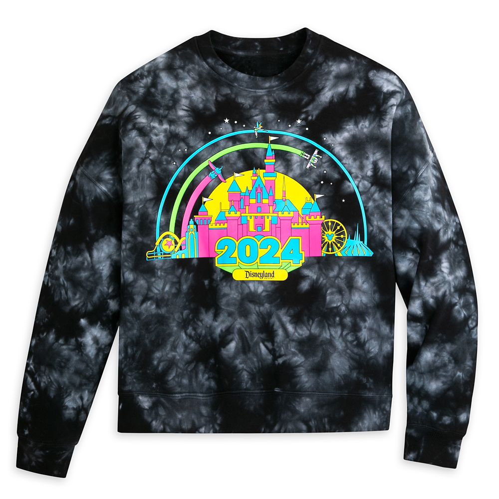 Disneyland 2024 Tie-Dye Pullover Sweatshirt for Women | Disney Store