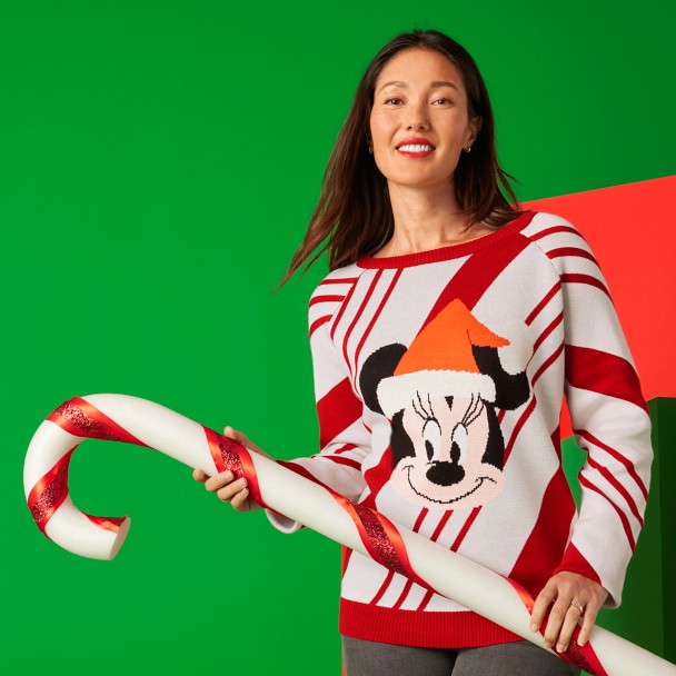 Minnie Mouse Holiday Family Matching Sweater for Women