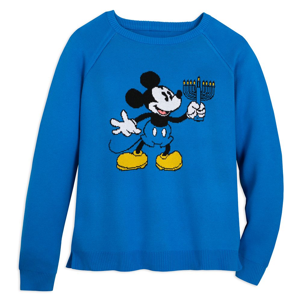 Mickey Mouse Hanukkah Sweater for Women Official shopDisney