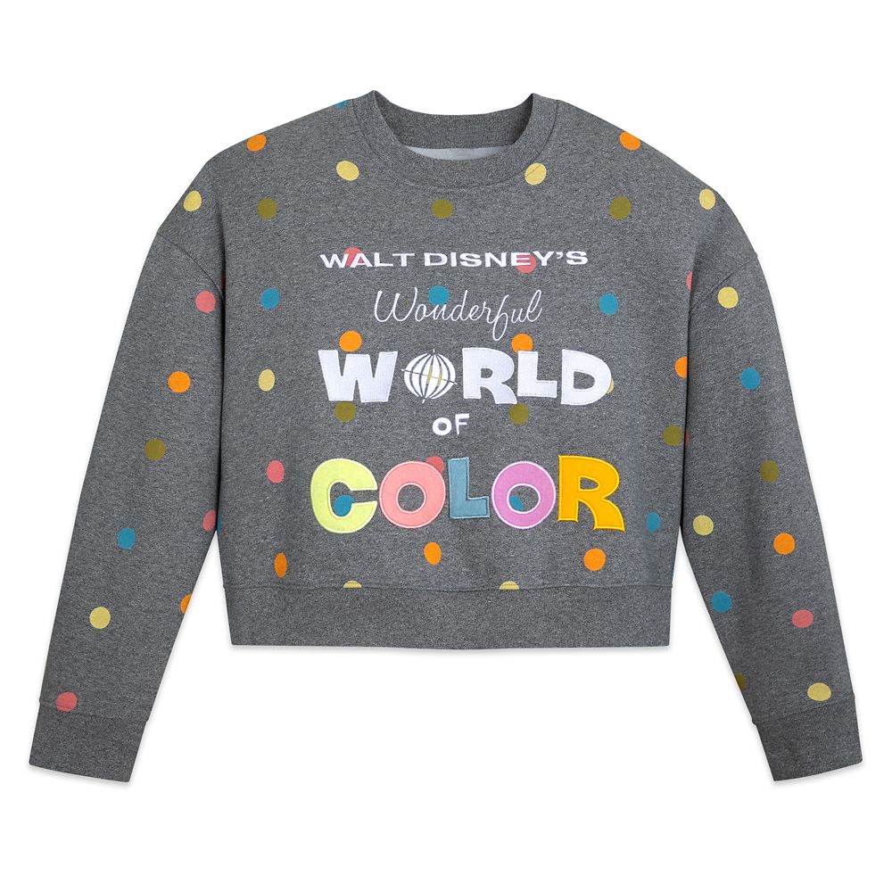 Walt Disney’s Wonderful World of Color Pullover Sweatshirt for Women – Disney100 here now