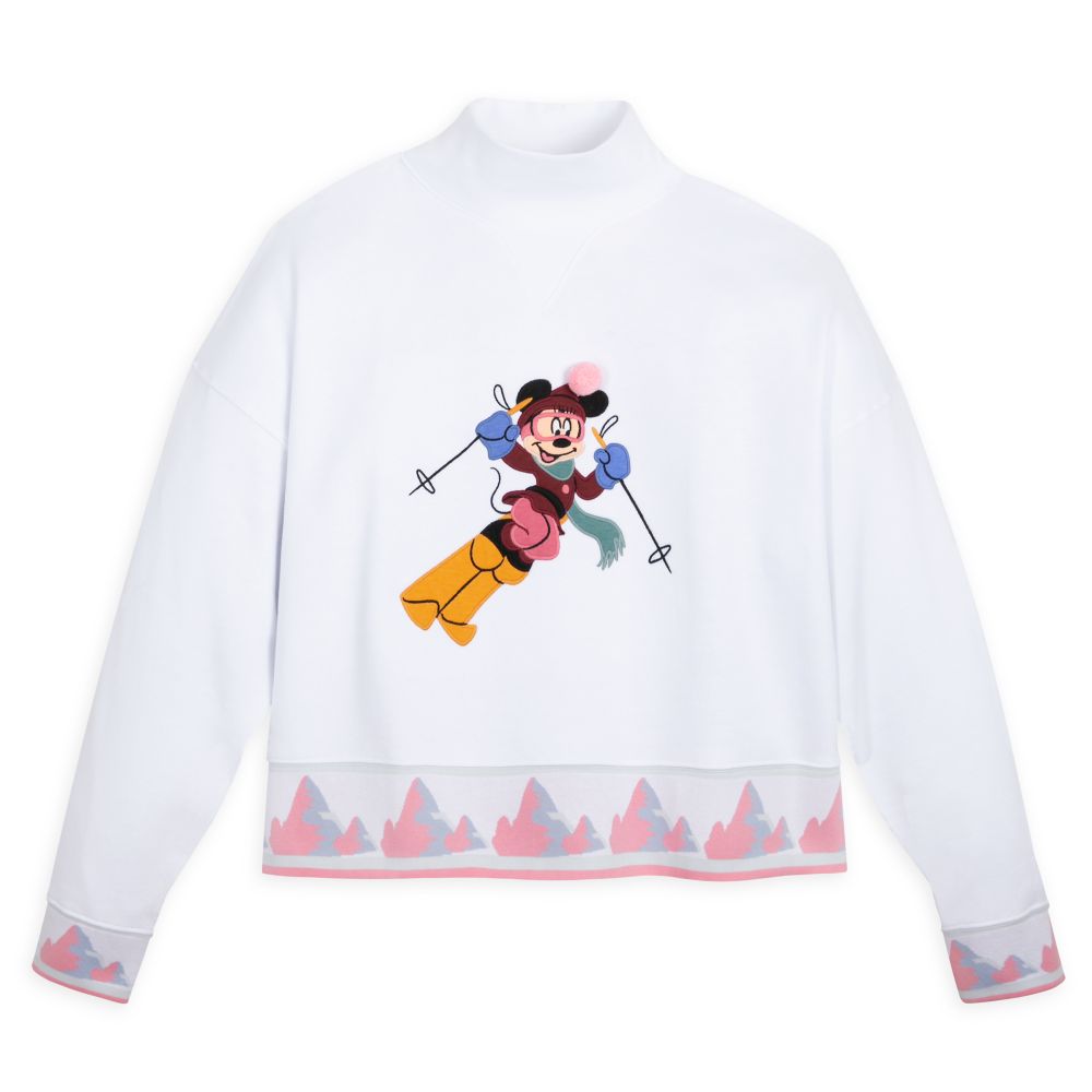 Minnie Mouse Holiday Homestead Pullover Sweatshirt for Women now available online