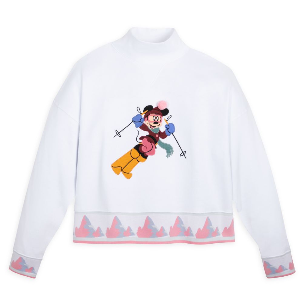 Minnie Mouse Holiday Homestead Pullover Sweatshirt for Women Official shopDisney