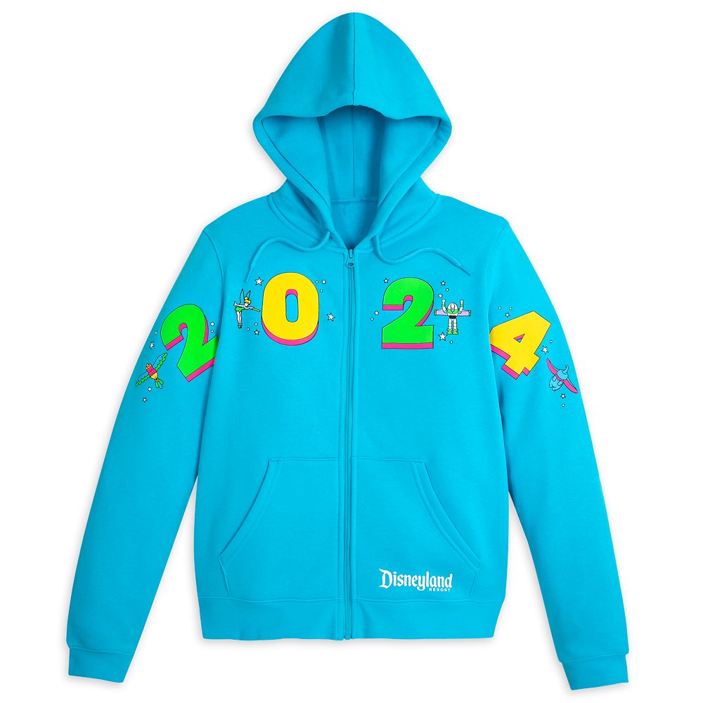 Disneyland 2024 Zip Hoodie for Women is now available