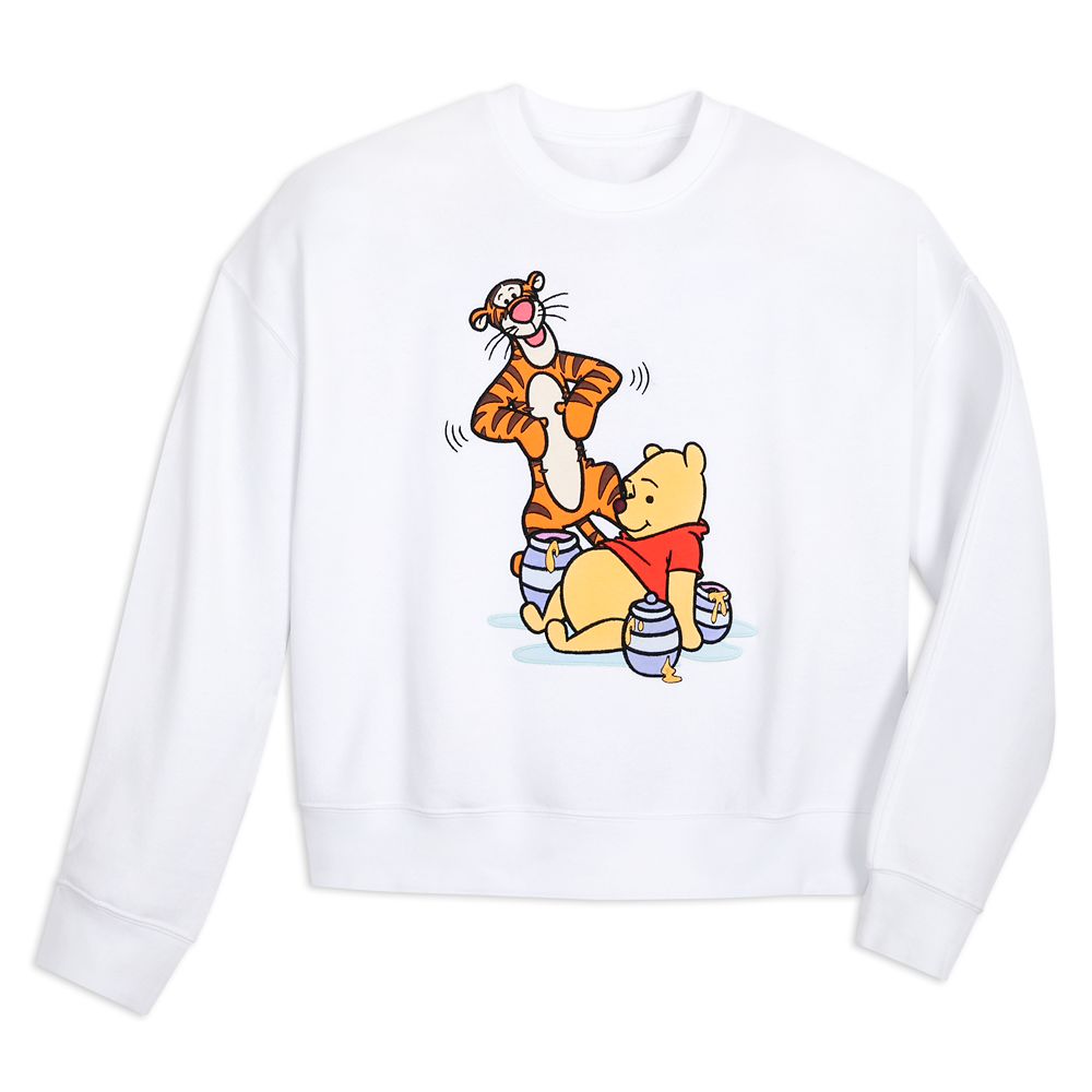 Winnie the Pooh and Tigger Pullover Sweatshirt for Women is now out for purchase
