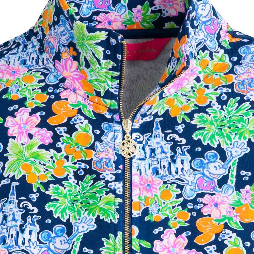 Mickey and Minnie Mouse Zip Jacket for Women by Lilly Pulitzer – Disney Parks