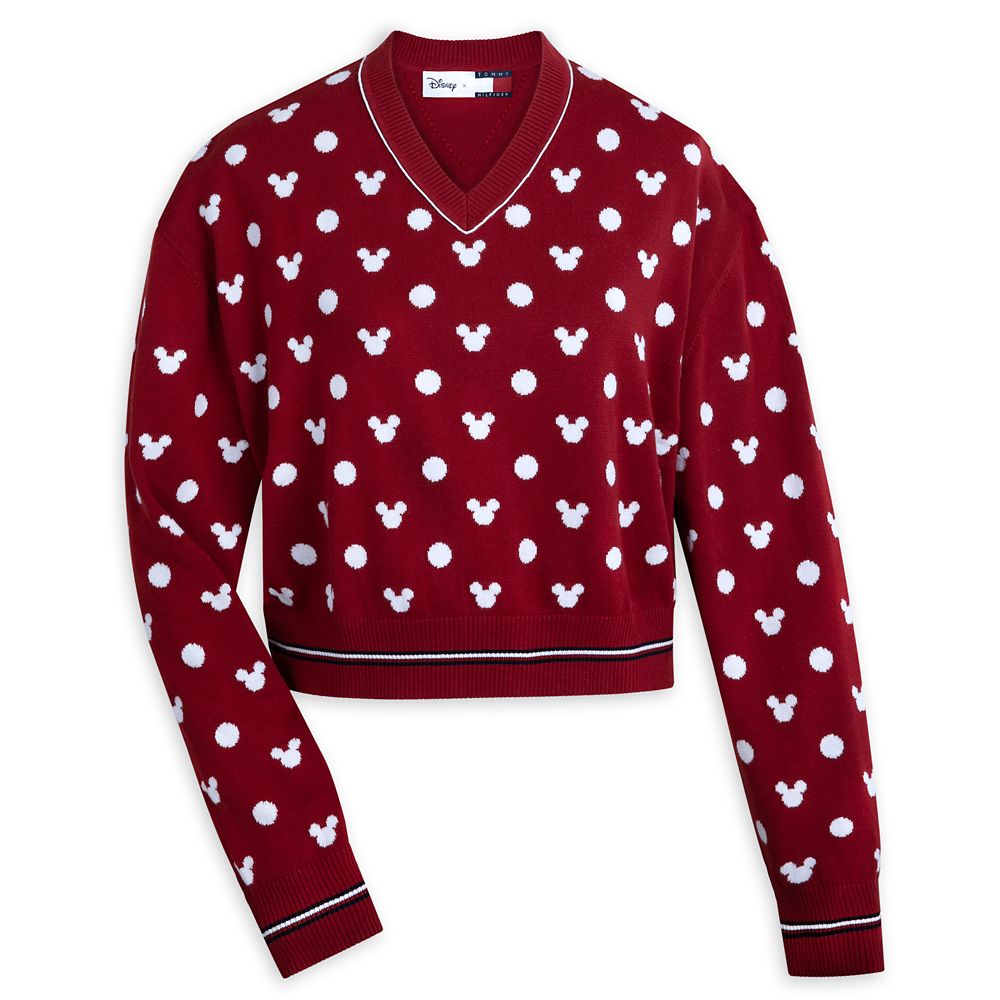 Mickey Mouse Polka Dot Sweater for Women by Tommy Hilfiger – Disney100 now available