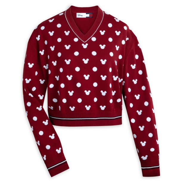 Mickey Mouse Polka Dot Sweater for Women by Tommy Hilfiger – Disney100