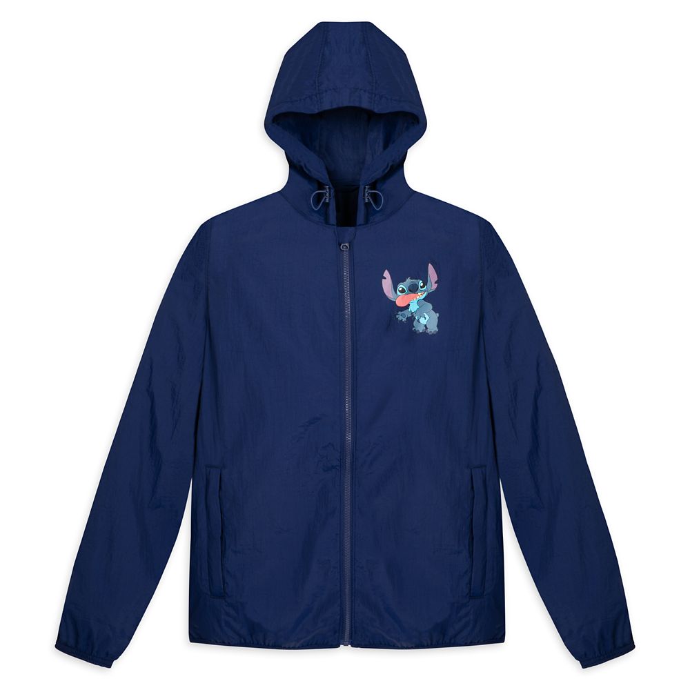 Stitch Hooded Rain Jacket for Women