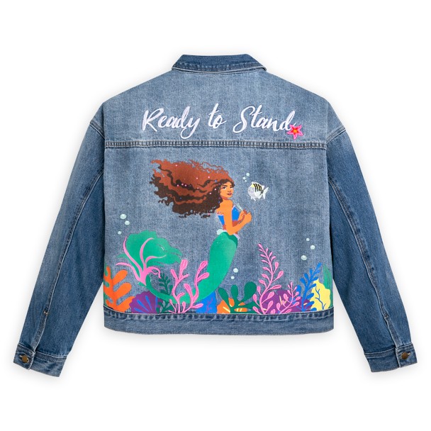 The Little Mermaid Denim Jacket for Women – Live Action Film