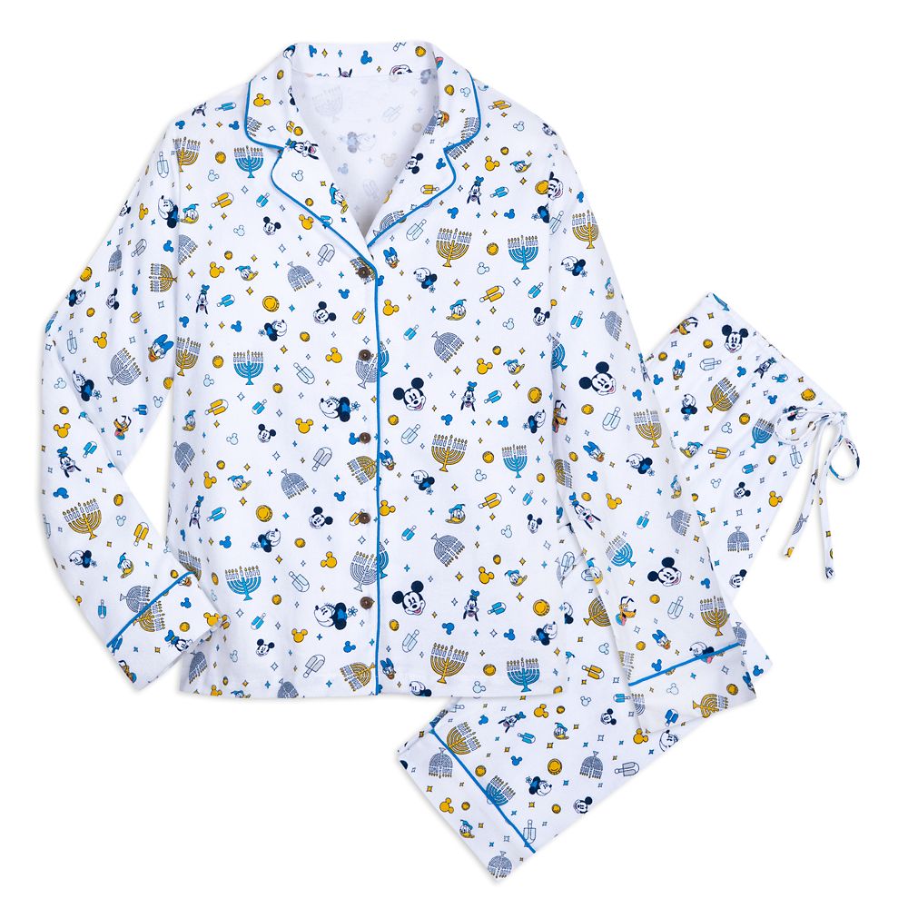 Mickey Mouse and Friends Hanukkah Holiday Family Matching Sleep Set for Women