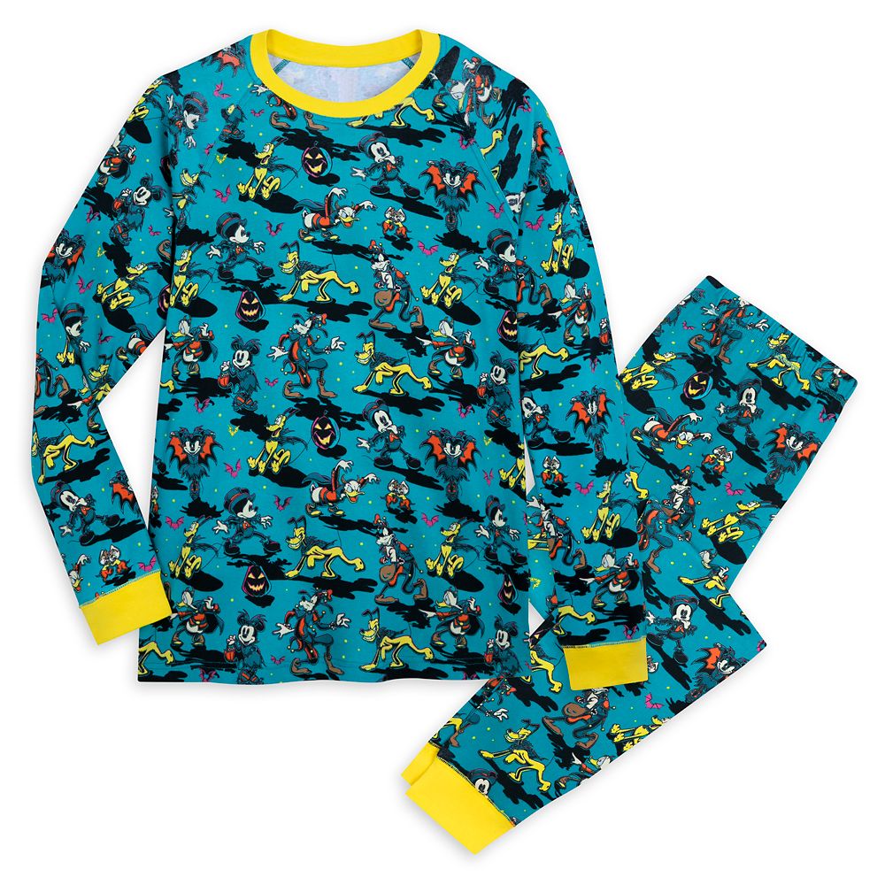 Mickey Mouse and Friends Halloween Sleepwear Set for Men now out