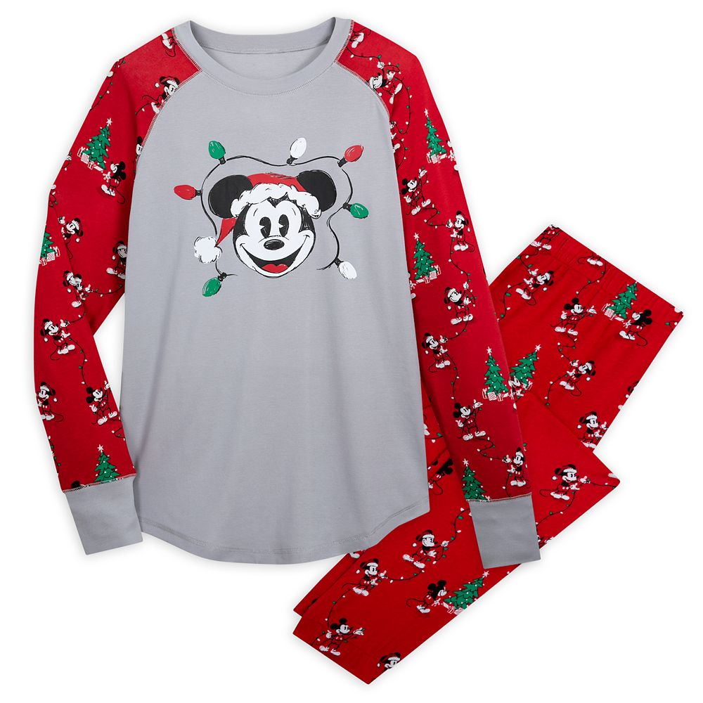 Mickey Mouse Holiday Family Matching Sleep Set for Women by Munki Munki Official shopDisney