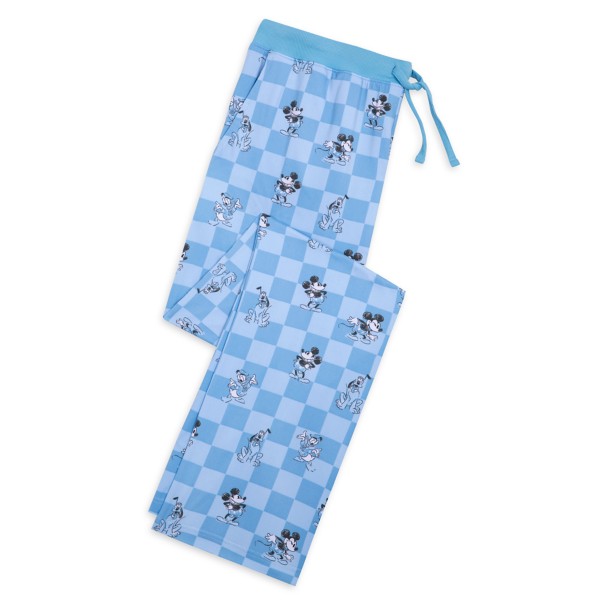Mickey Mouse and Friends Checkered Sleep Pants for Adults by Munki Munki