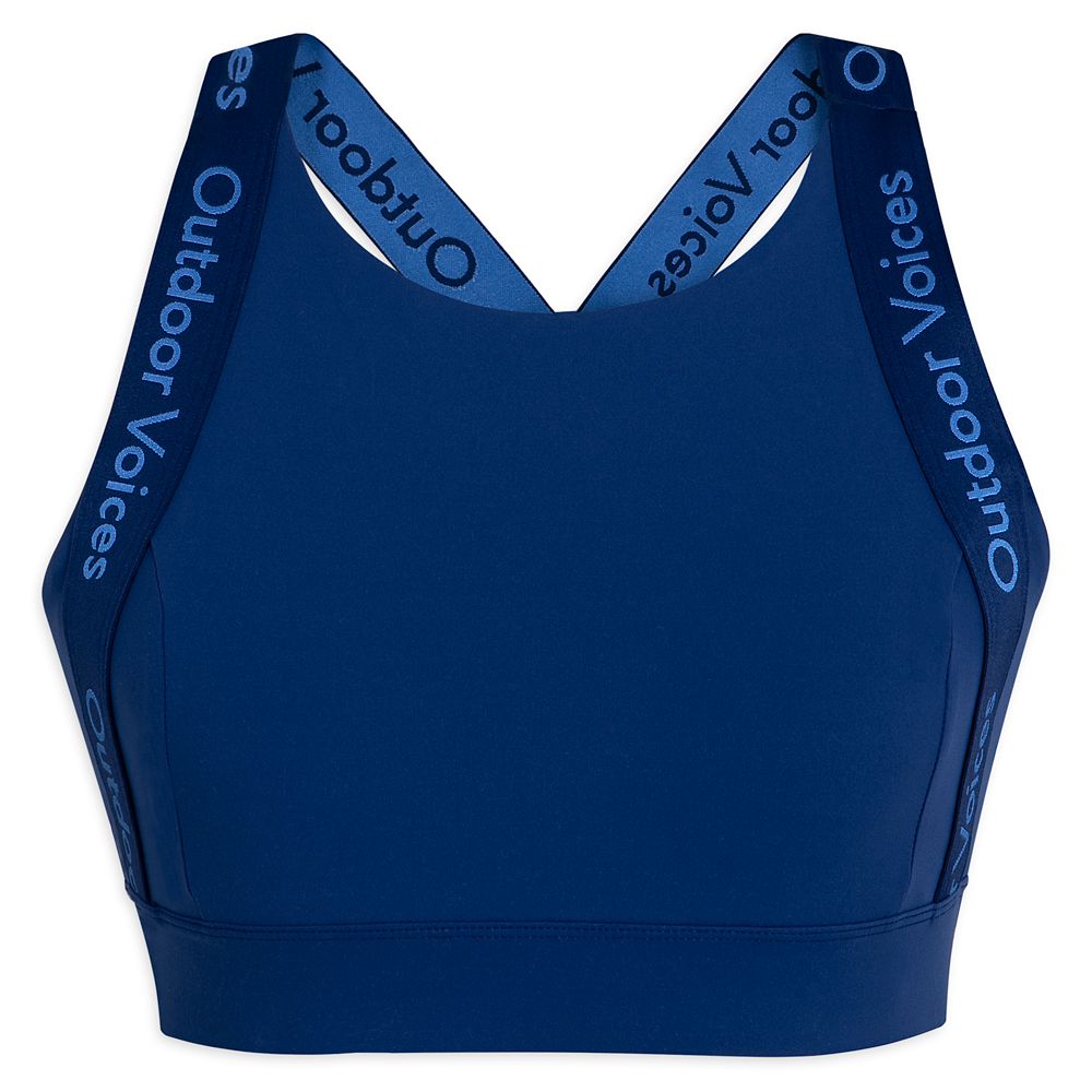 Outdoor Voices Polka Dot Doing Things Sports Bra Multi - $30