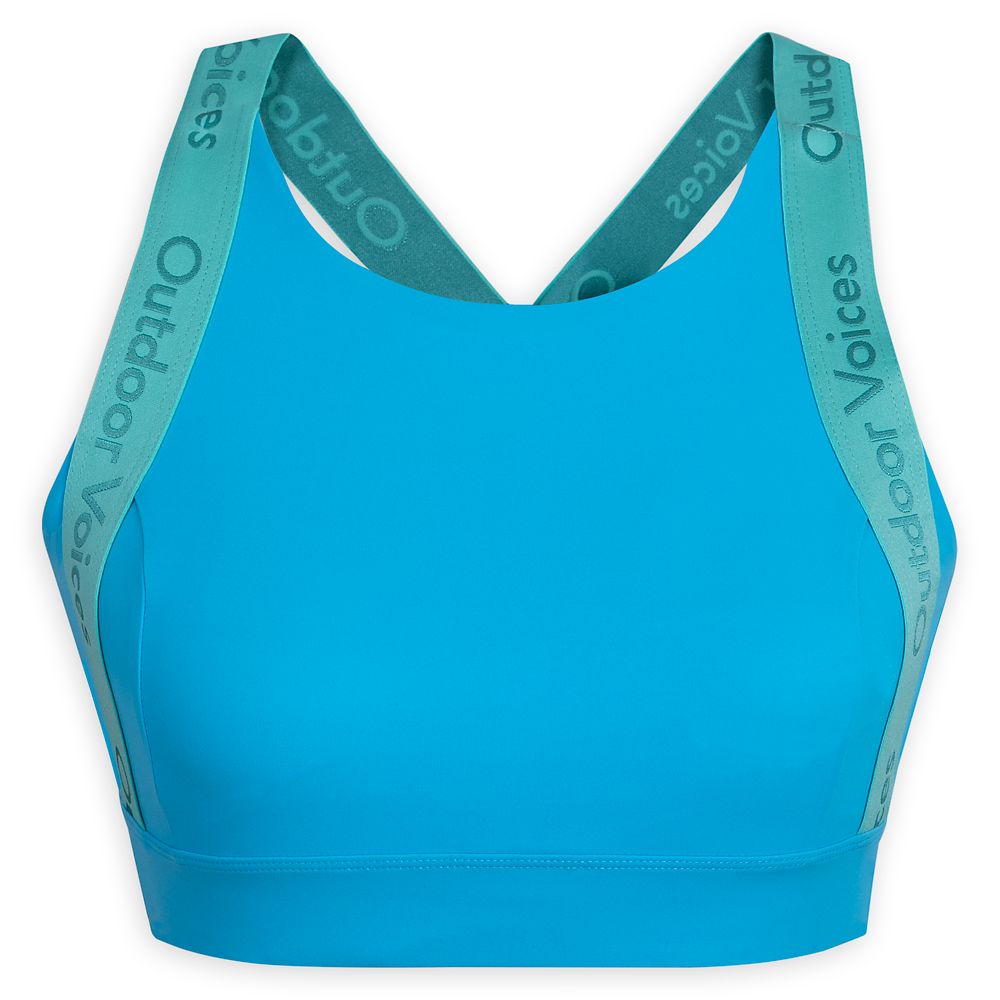 Turn it Up Metallic Sports Bra – Turquoise TeePee