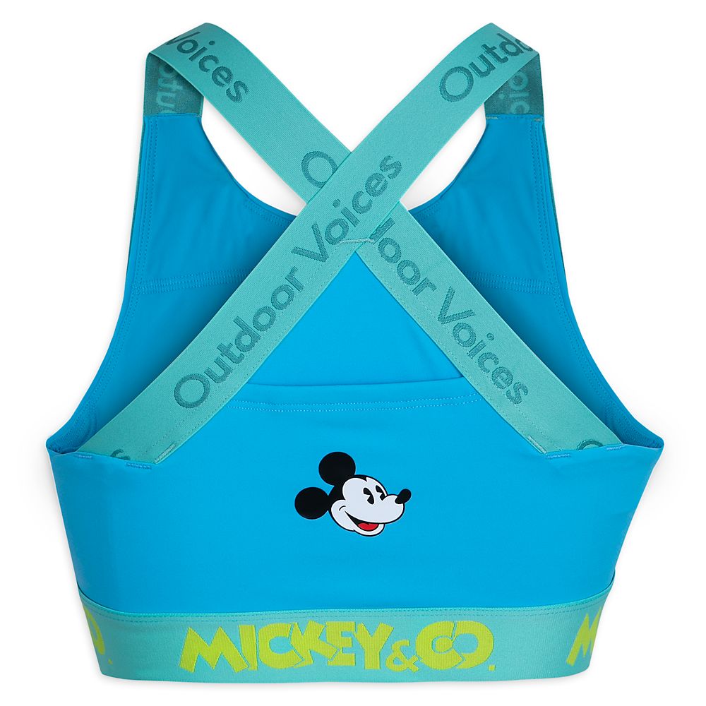 Mickey Mouse Snacks Bra for Women by Outdoor Voices