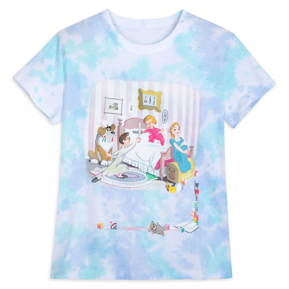 Wendy, John and Michael Darling Tie-Dye T-Shirt for Women  Peter Pan Official shopDisney