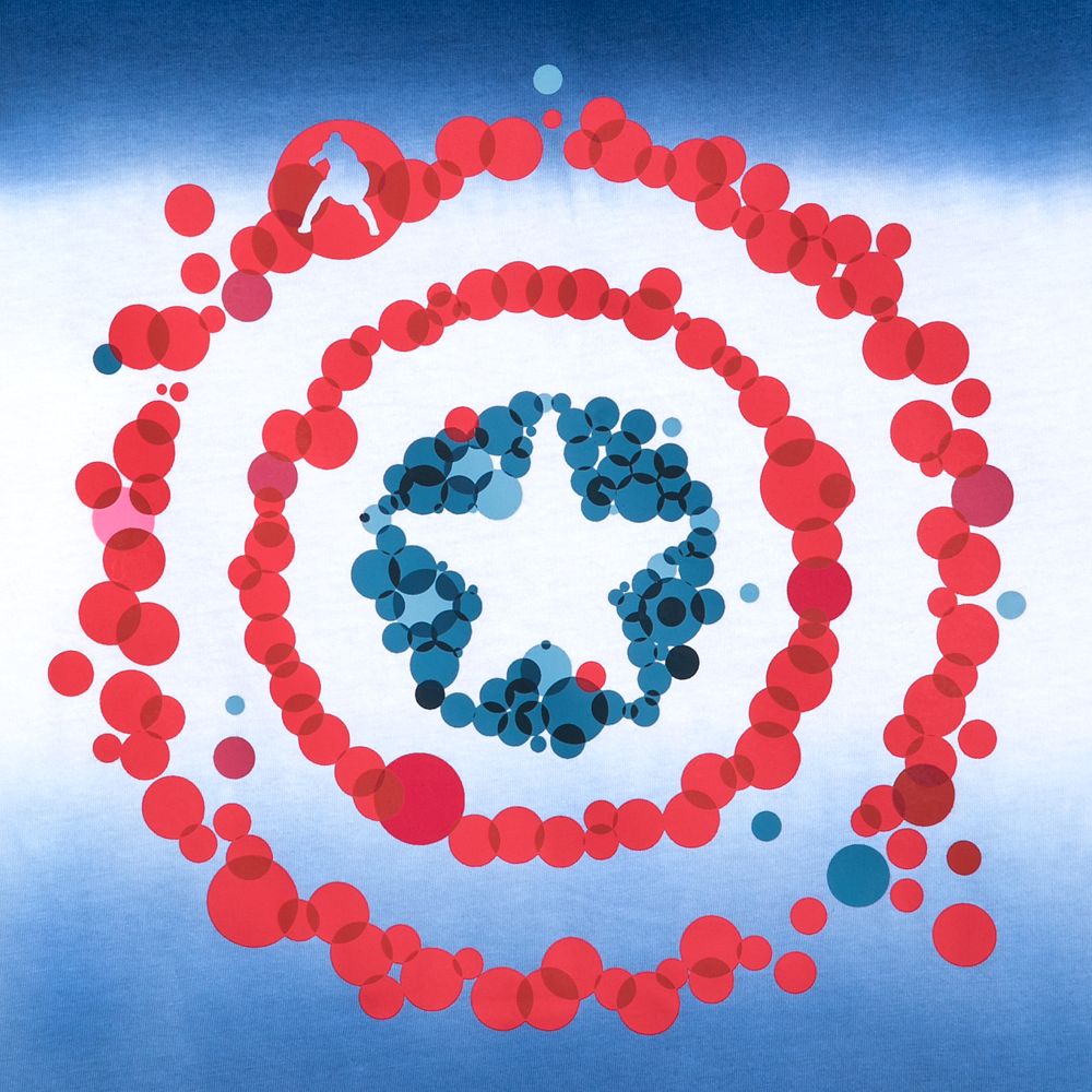 Captain America Dip-Dye Tank Top for Women