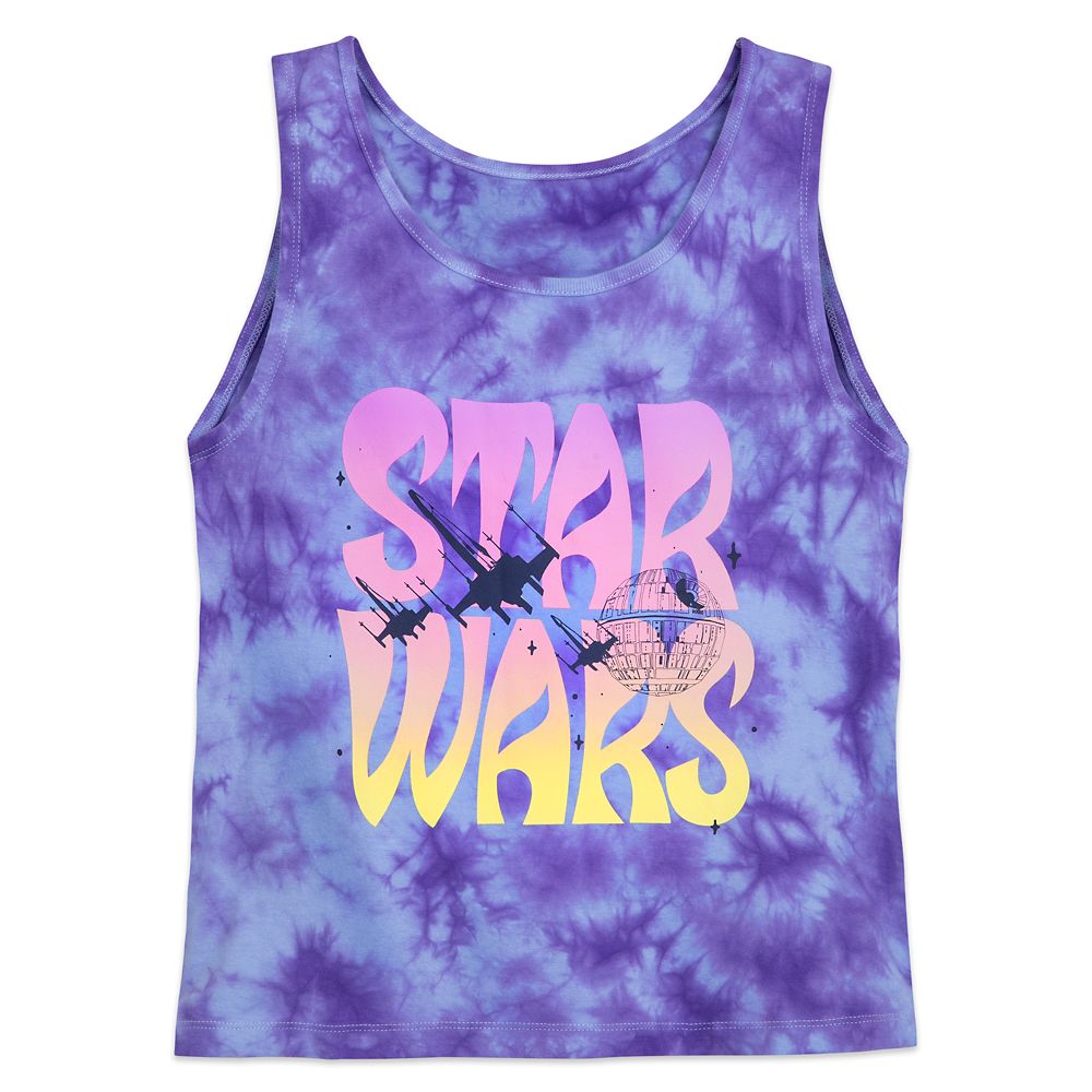 Star Wars Tie-Dye Tank Top for Women