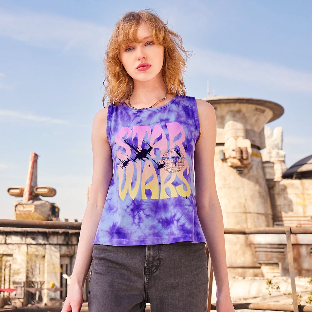 Star Wars Tie-Dye Tank Top for Women