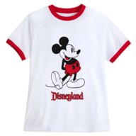 Mickey Mouse Standing Ringer T-Shirt for Women – Disneyland