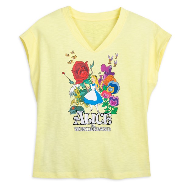 Alice in Wonderland Fashion T-Shirt for Women