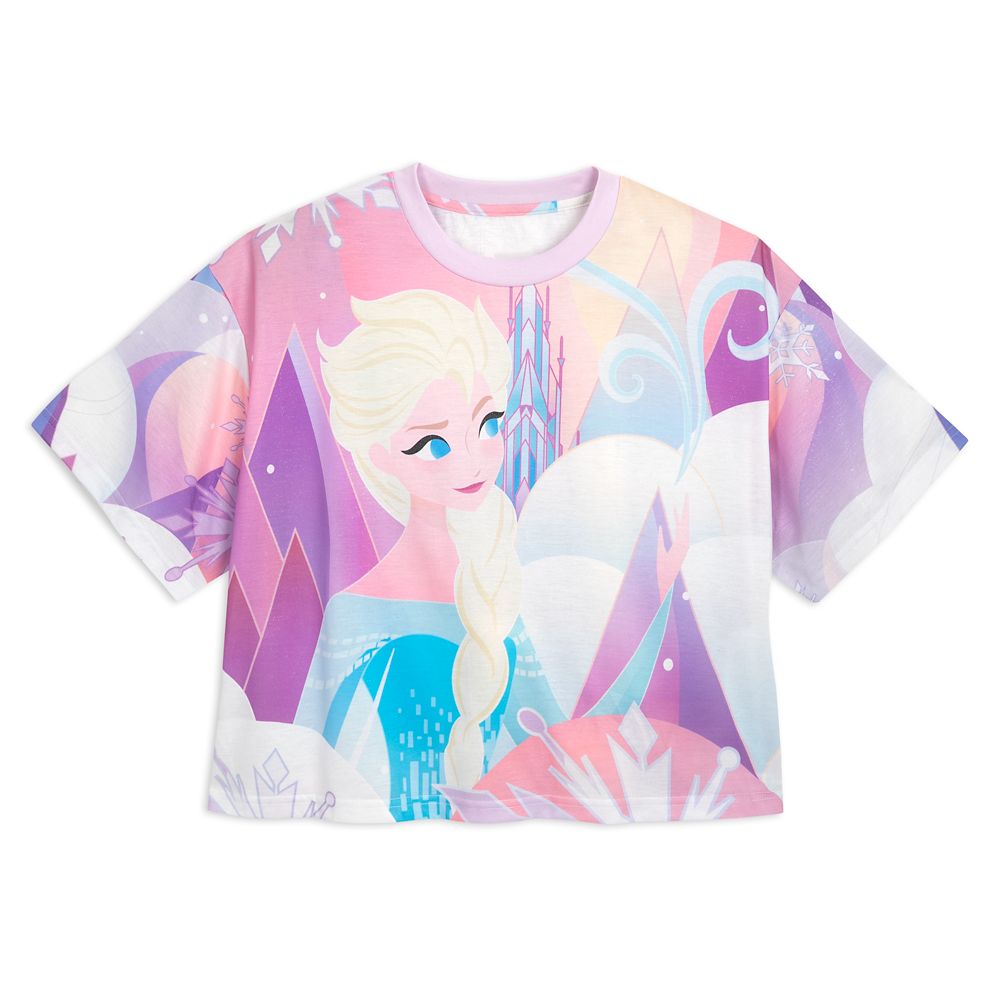 Elsa Semi-Cropped Top for Women – Frozen is now available online