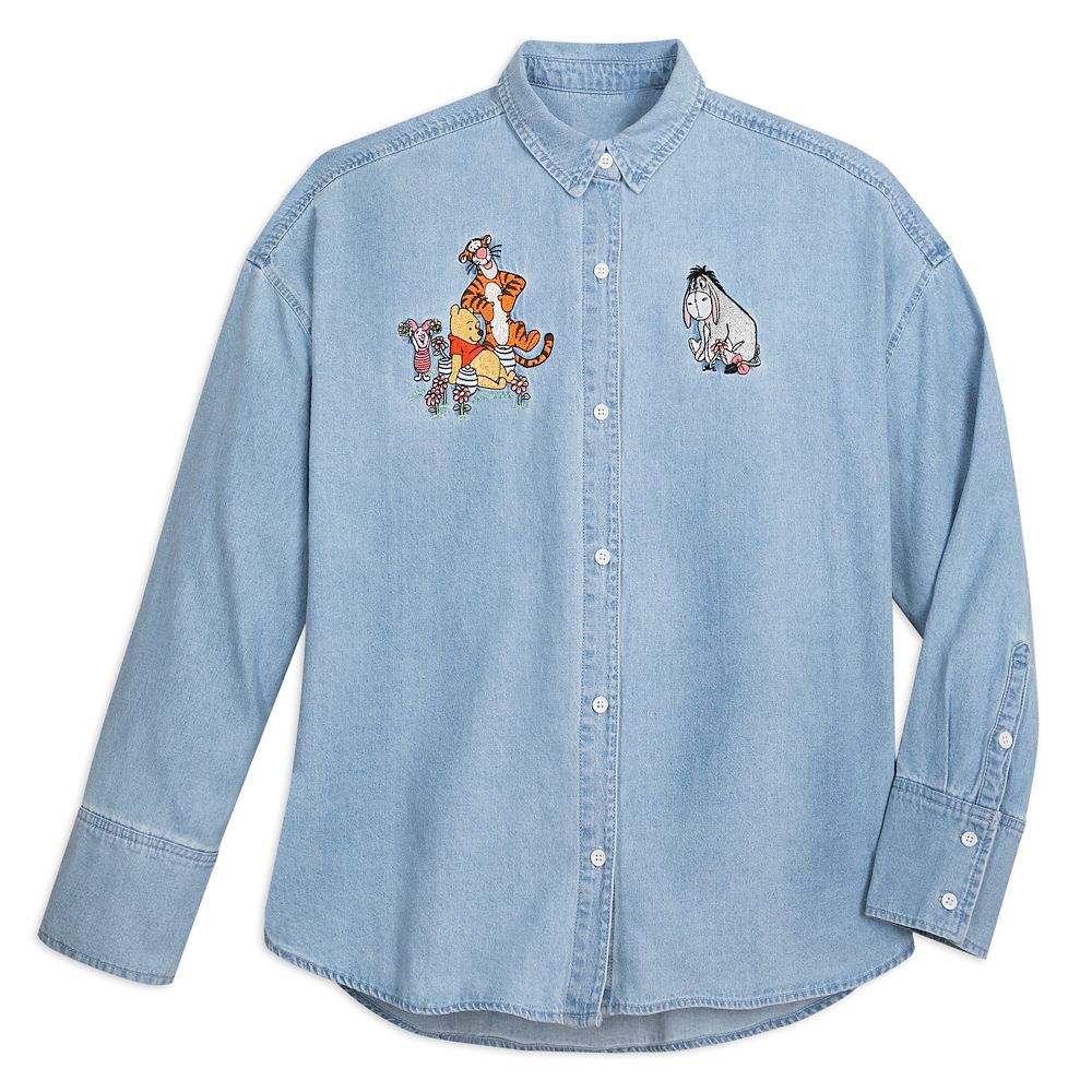 Winnie the Pooh and Pals Denim Shirt for Women here now