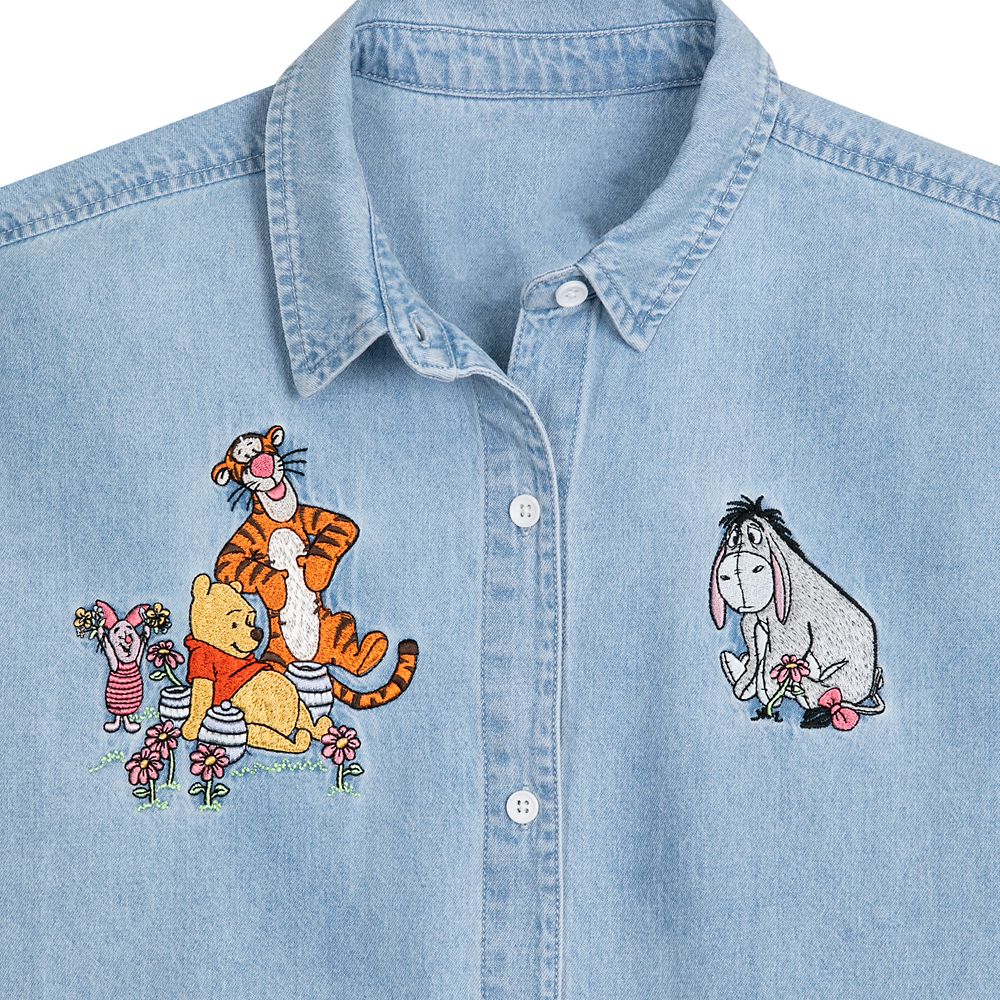 Winnie the Pooh and Pals Denim Shirt for Women