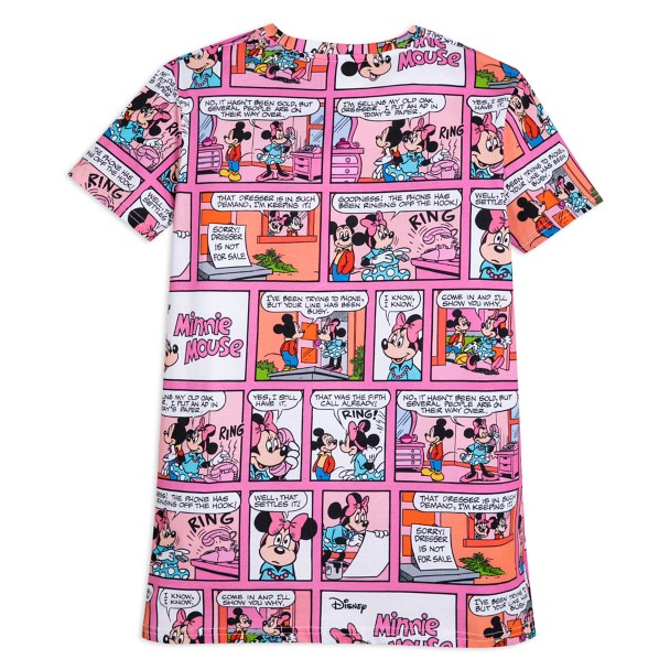 Minnie Mouse Comic T-Shirt for Women by Cakeworthy