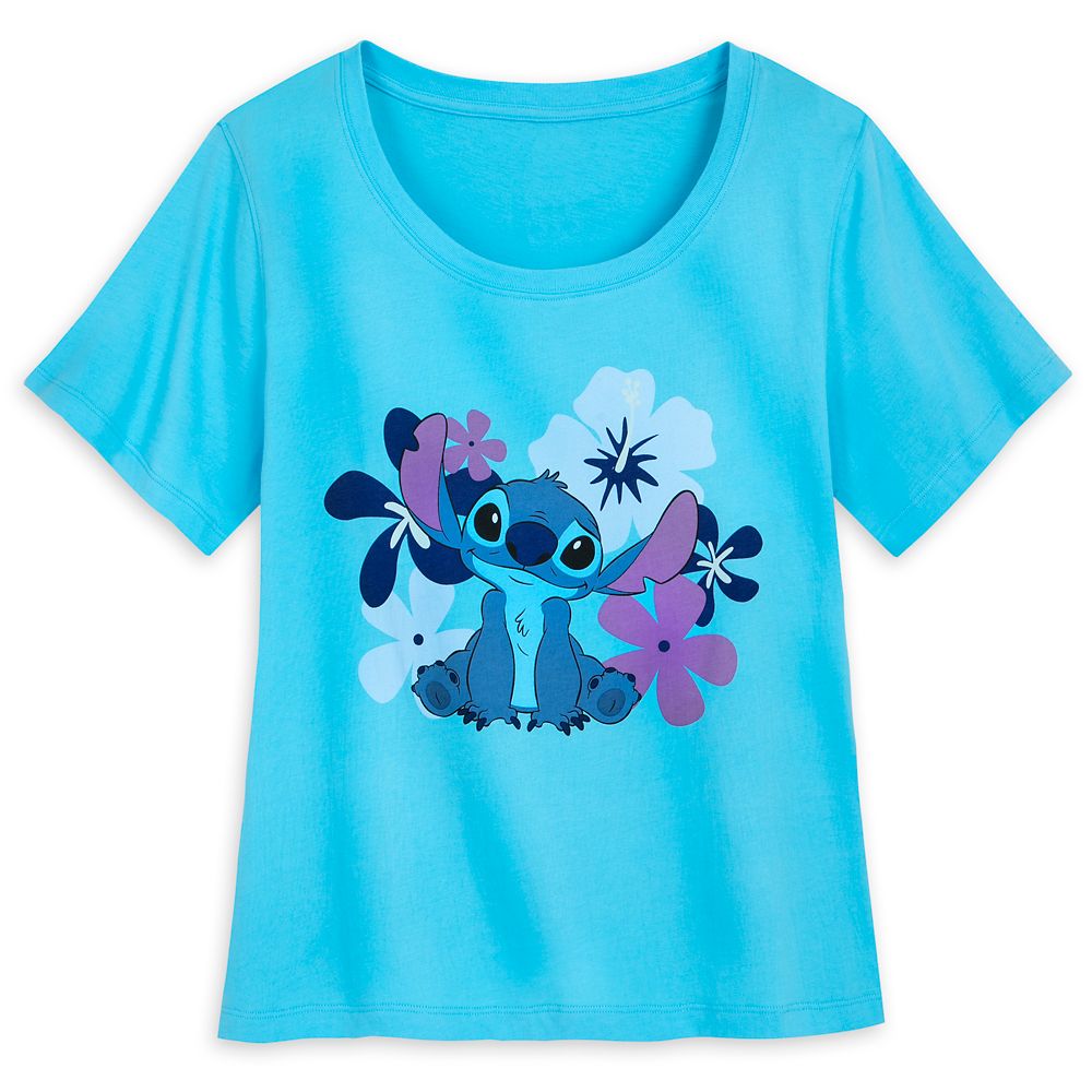 Disney Lilo And Stitch Big Angel Youth Girls T-Shirt - PINK