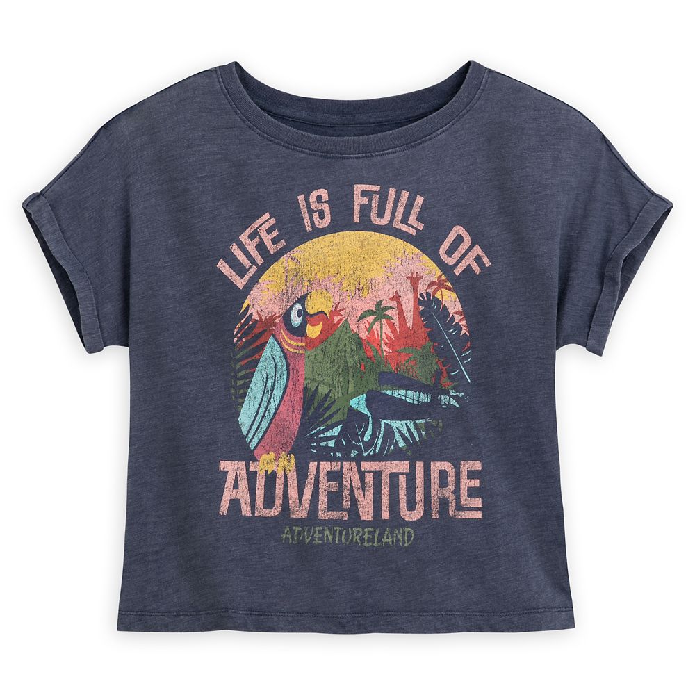 Adventureland ”Life Is Full of Adventure” Crop Top for Women is now out